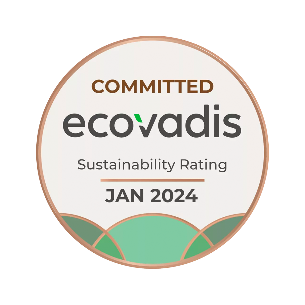 EcoVadis Abzeichen „Committed“