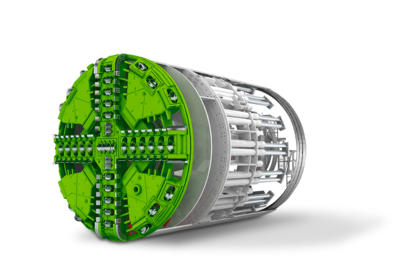 Illustration of an EPB Shield, which also provides a view of the interior.